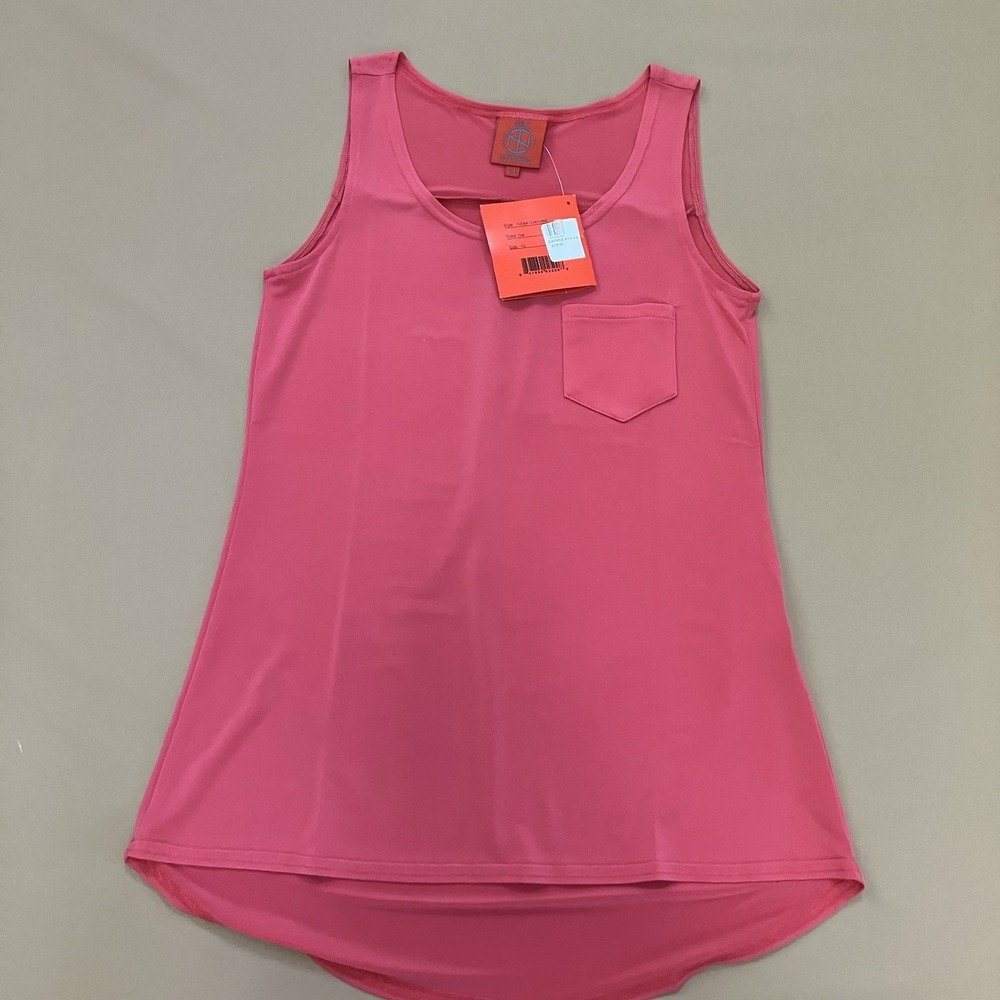 Tracy Negoshian Tank Top Pink XS NEW Daphne $55 TN584